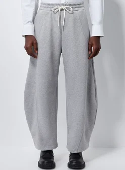 Heather jersey balloon pant