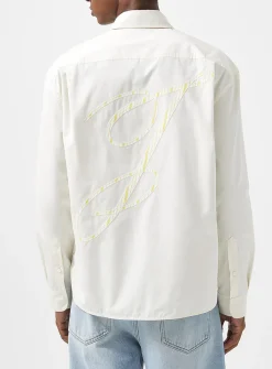 Henri giant initial shirt