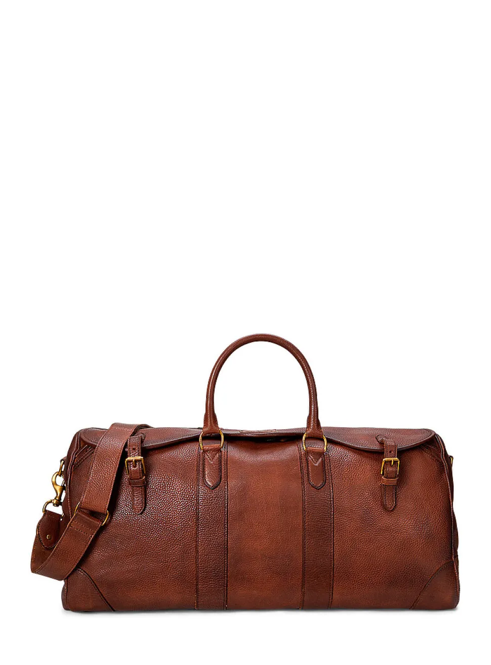 Heritage leather duffle bag