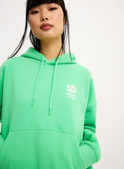 Heritage lime green hoodie