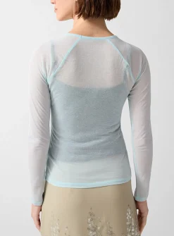 Hiro sheer raglan T-shirt