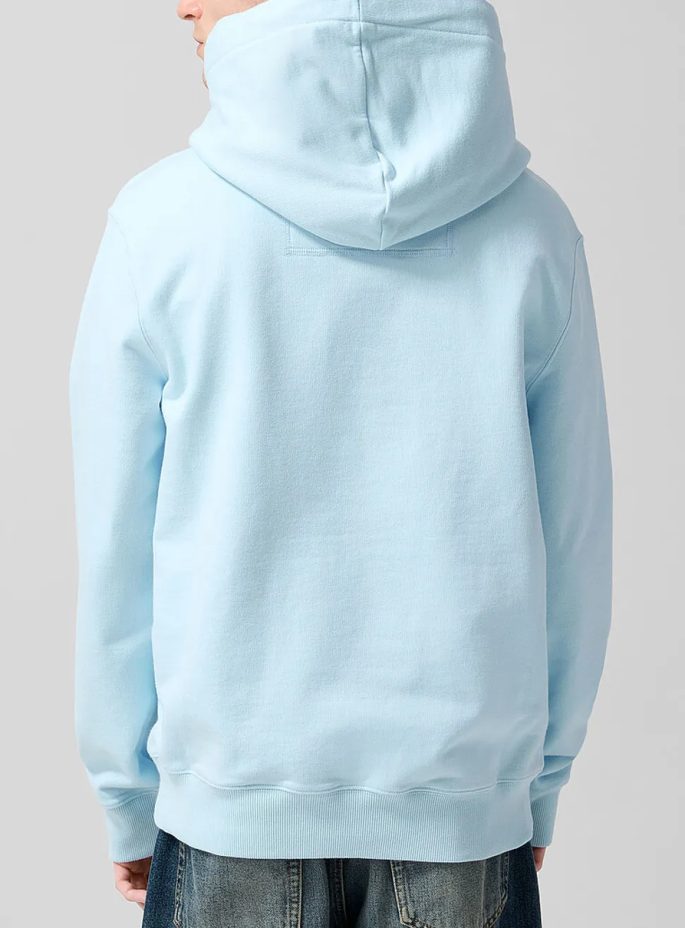 Horse patch sky blue hoodie