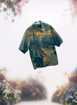 Impressionist painting shirt