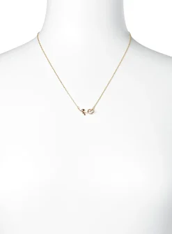 Iridescent tulip necklace