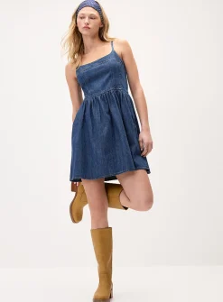 Jadine denim minidress