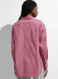 Jamie patch pocket loose shirt