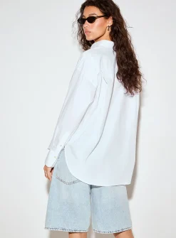 Jamie patch pocket loose shirt