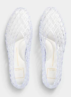 Jam jelly mesh ballet flats