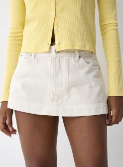 Jean mini skort