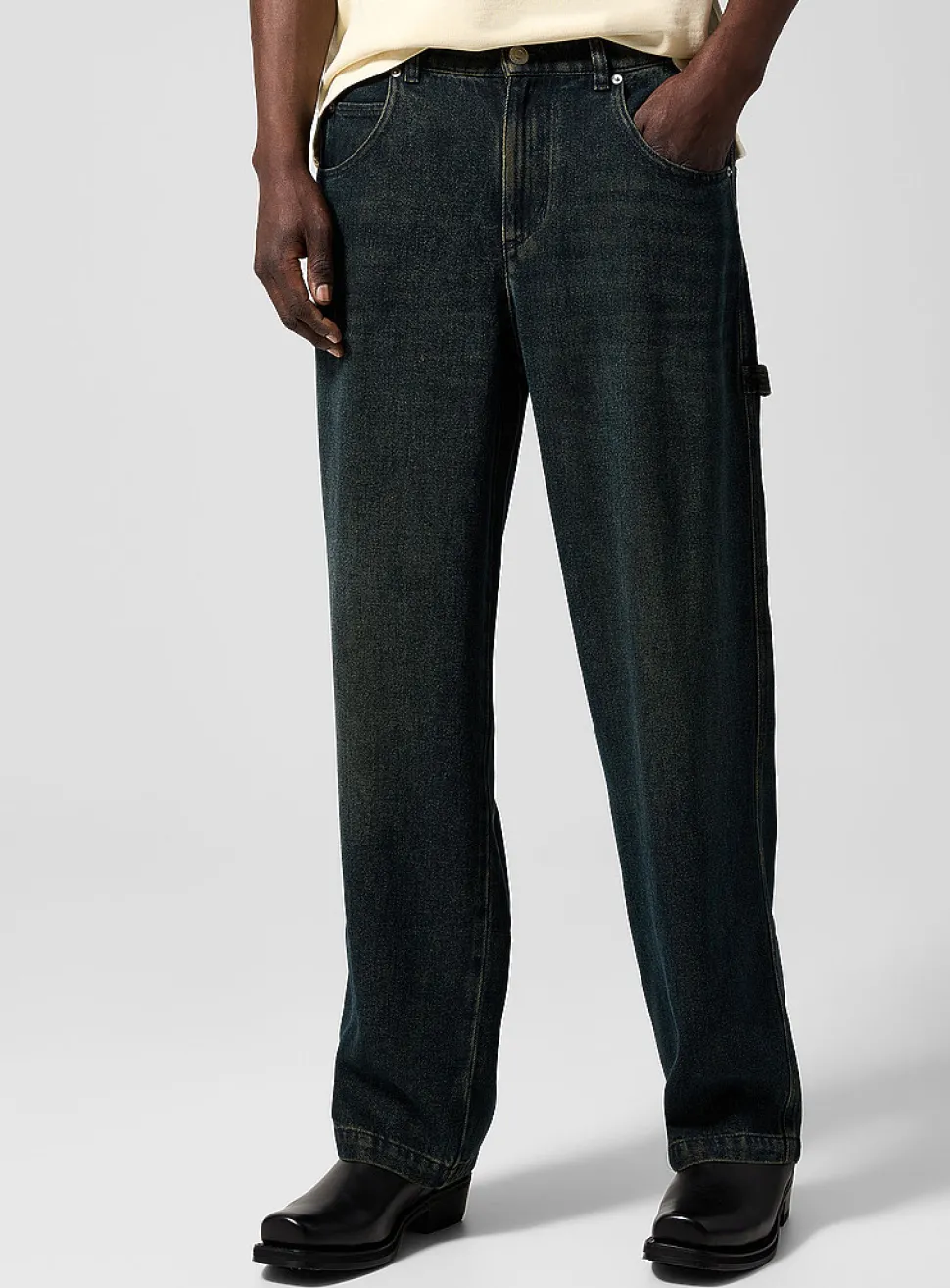 Jenter supple strapped jean