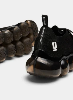 Jewelry bubble sole sneakers