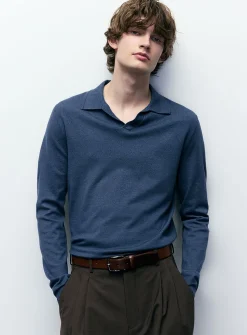 Johnny collar minimalist sweater