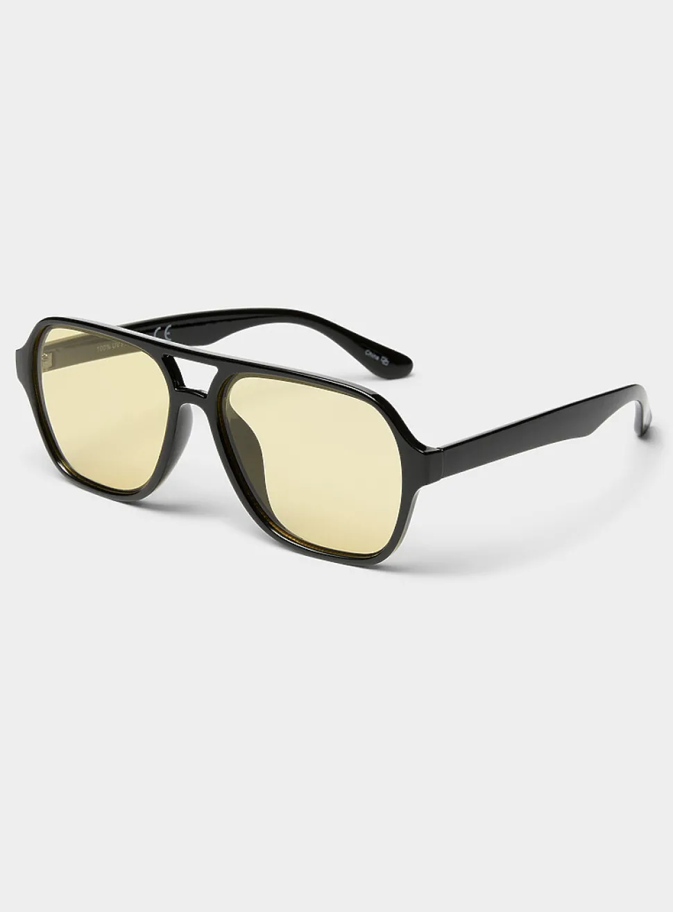 Juno rectangular aviator sunglasses