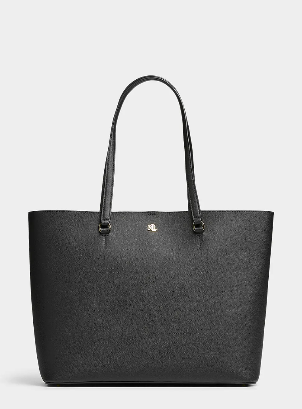 Karly textured leather tote bag