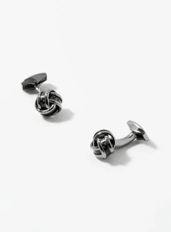 Knot cuff links
