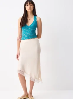 Lace racerback cami