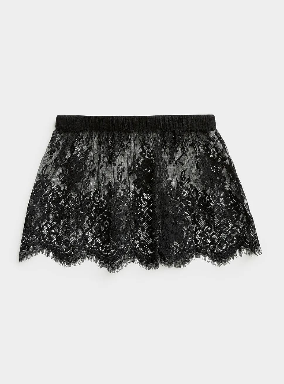 Lace waistband