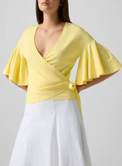 La Maille Paysan wrap jacket