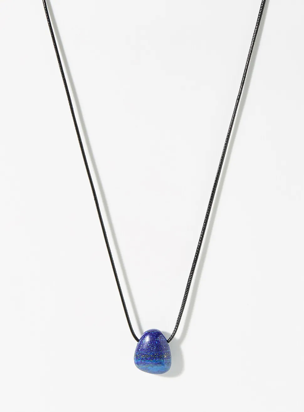 Lapis lazuli cord necklace