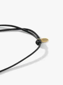 Lapis lazuli cord necklace