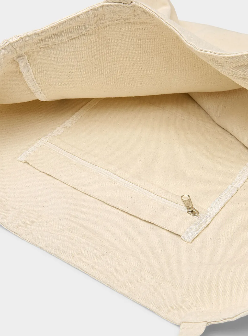 Large faded canvas tote