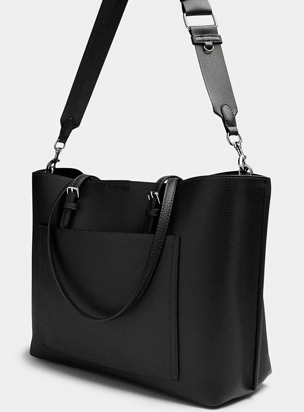 Large minimalist work tote bag