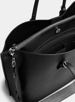 Large minimalist work tote bag