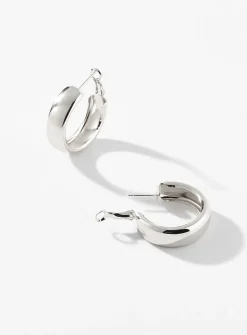 Large modern hoops