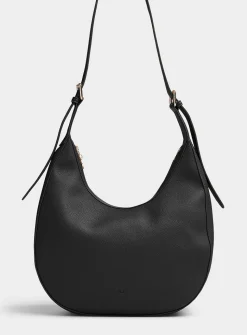 Large rounded hobo bag