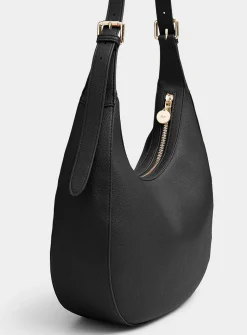 Large rounded hobo bag