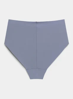 Laser-cut high-waist cheeky panty