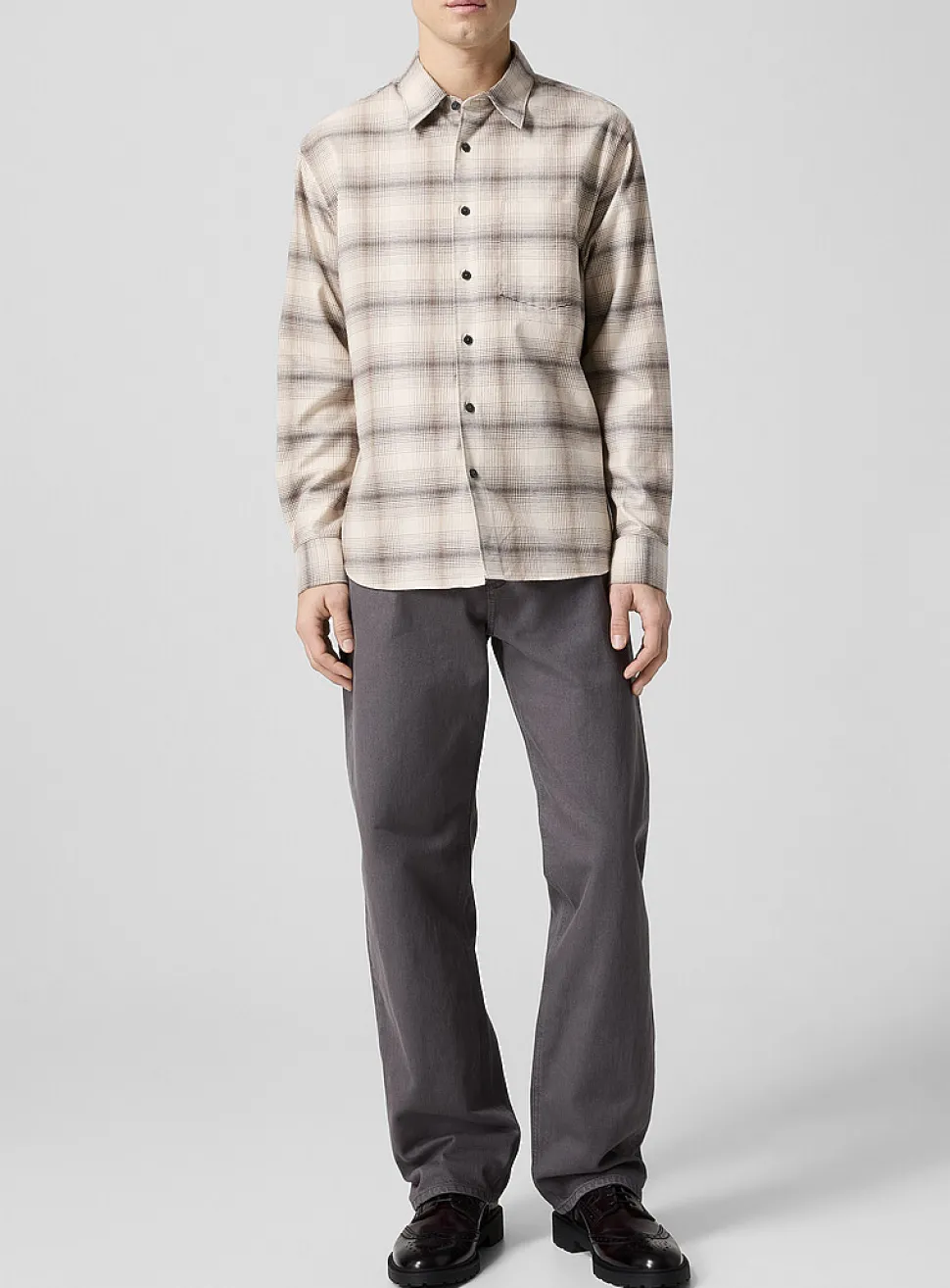 Laurence tapered grey jean