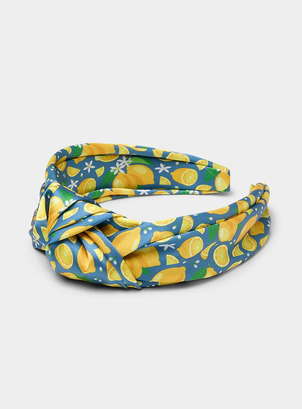 Lemon knotted headband