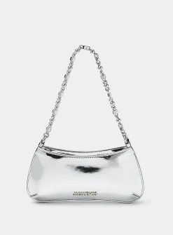 Le Petit Bisou chrome handbag
