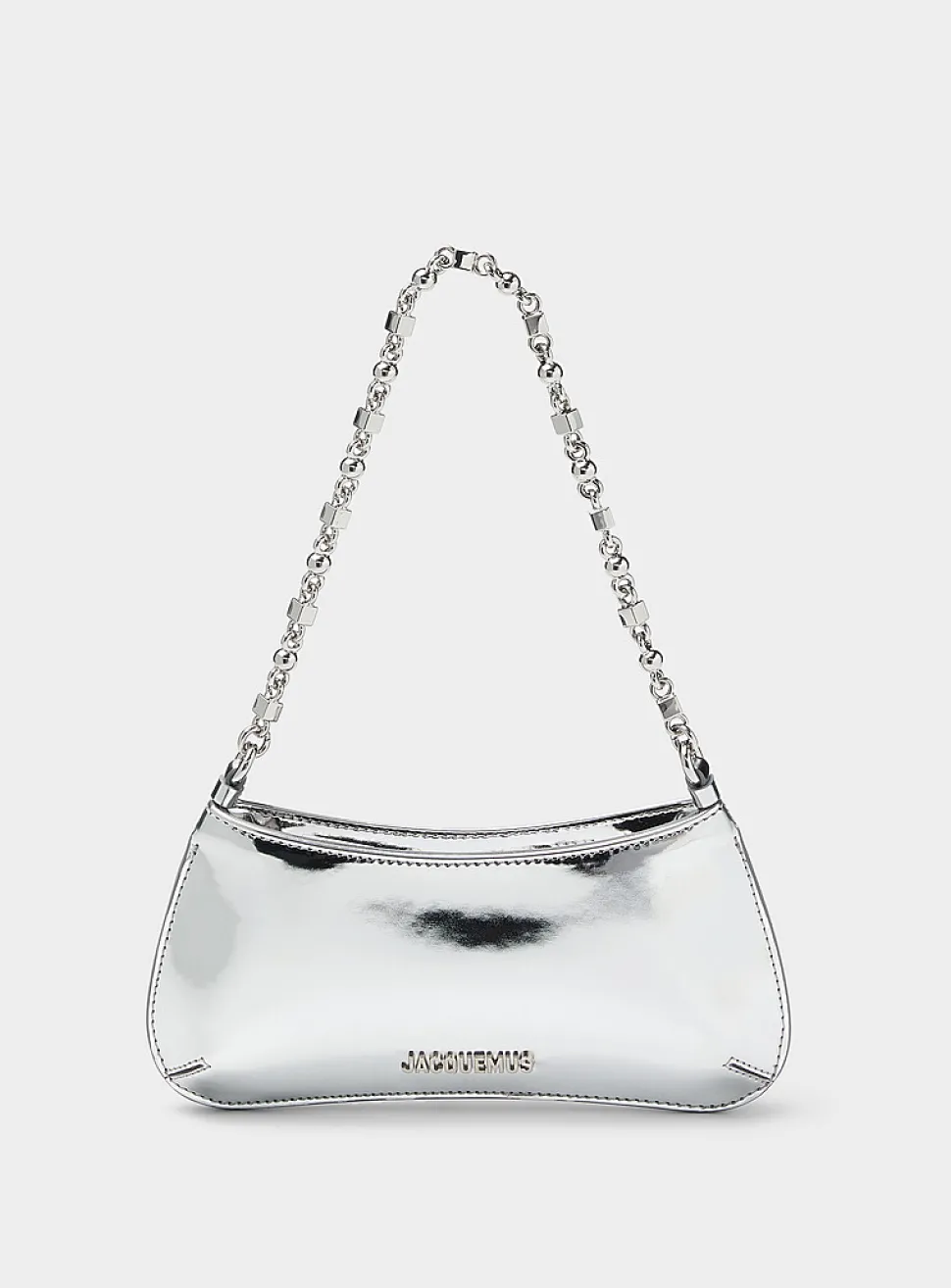 Le Petit Bisou chrome handbag