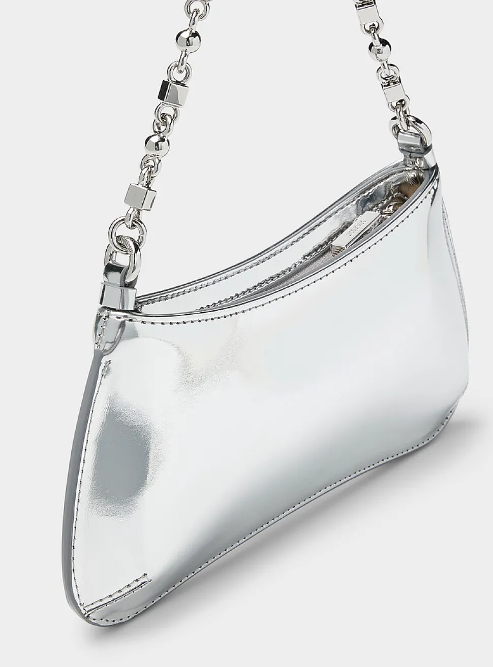 Le Petit Bisou chrome handbag