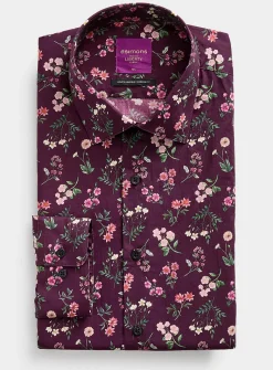 Liberty painterly floral shirt
