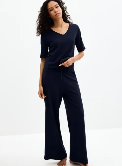 Light linen boxy-fit T-shirt