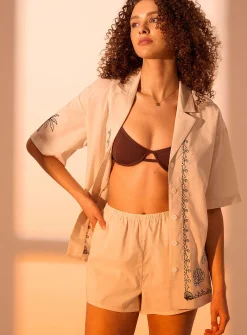 Lightweight cotton short