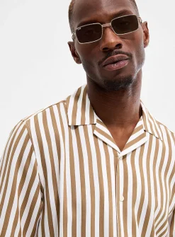 Lightweight nautical stripe shirt