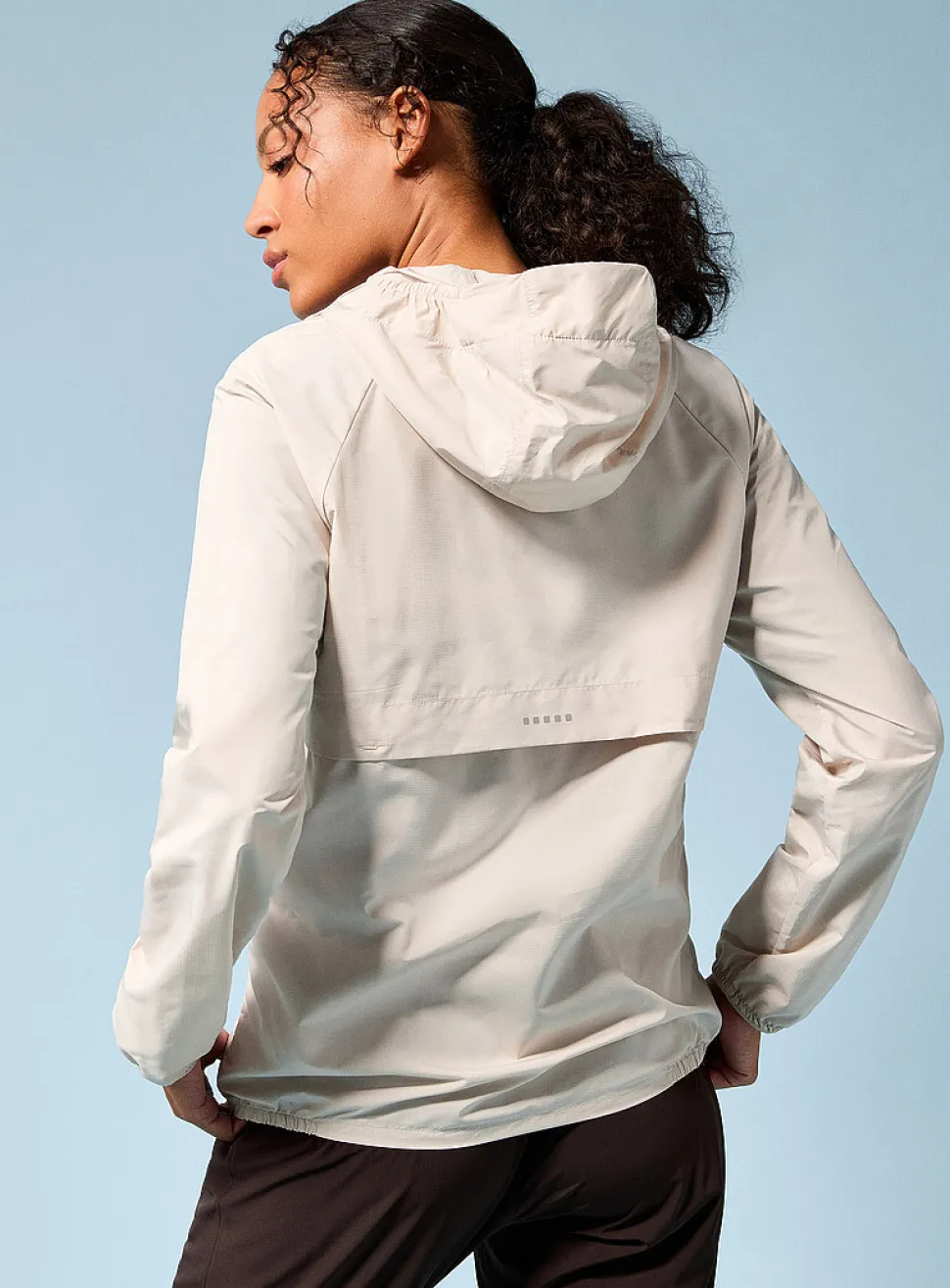 Lightweight ripstop packable jacket