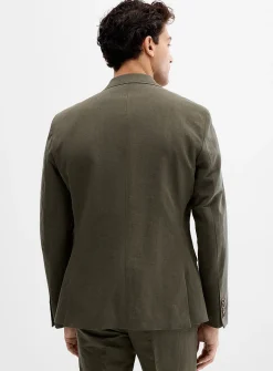 Linen-cotton jacket