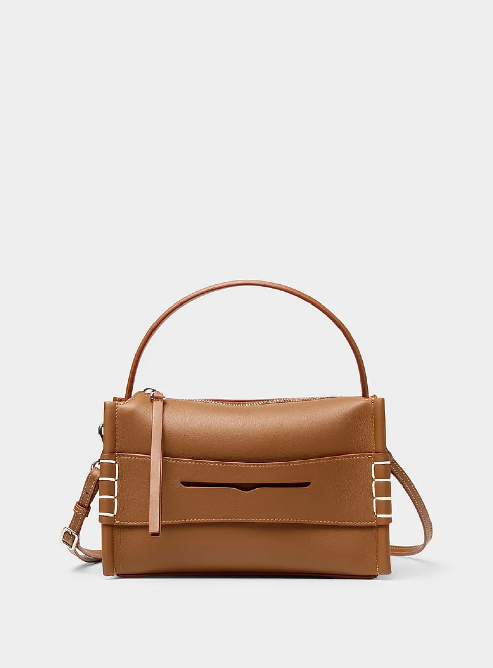 Loafer leather bag