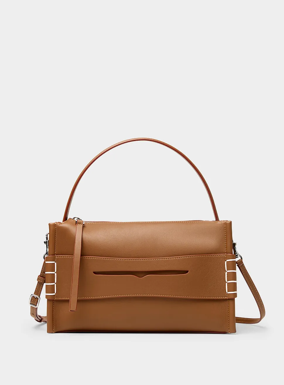 Loafer leather bag