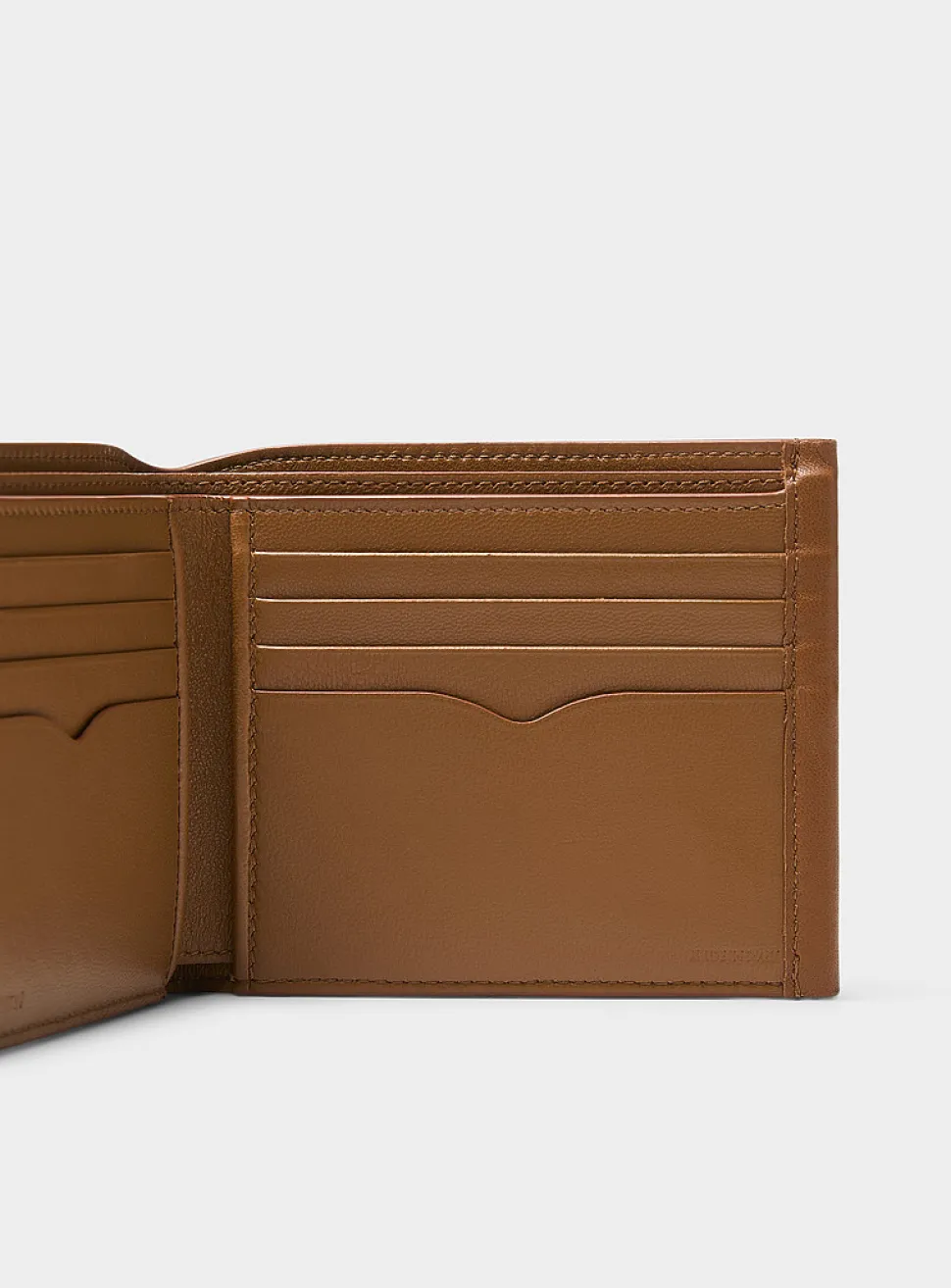 Loafer topstitched wallet