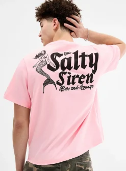 Local restaurant graphic T-shirt
