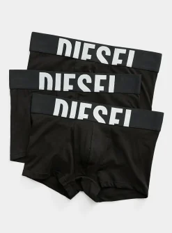 2" logo-waist solid trunks