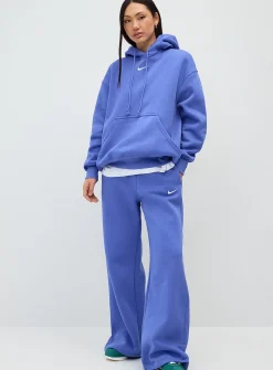 Loose drop-shoulder hoodie