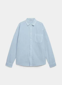 Loose twill shirt