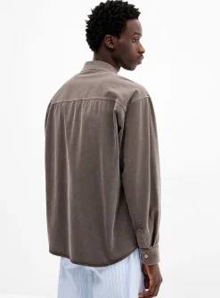 Loose twill shirt